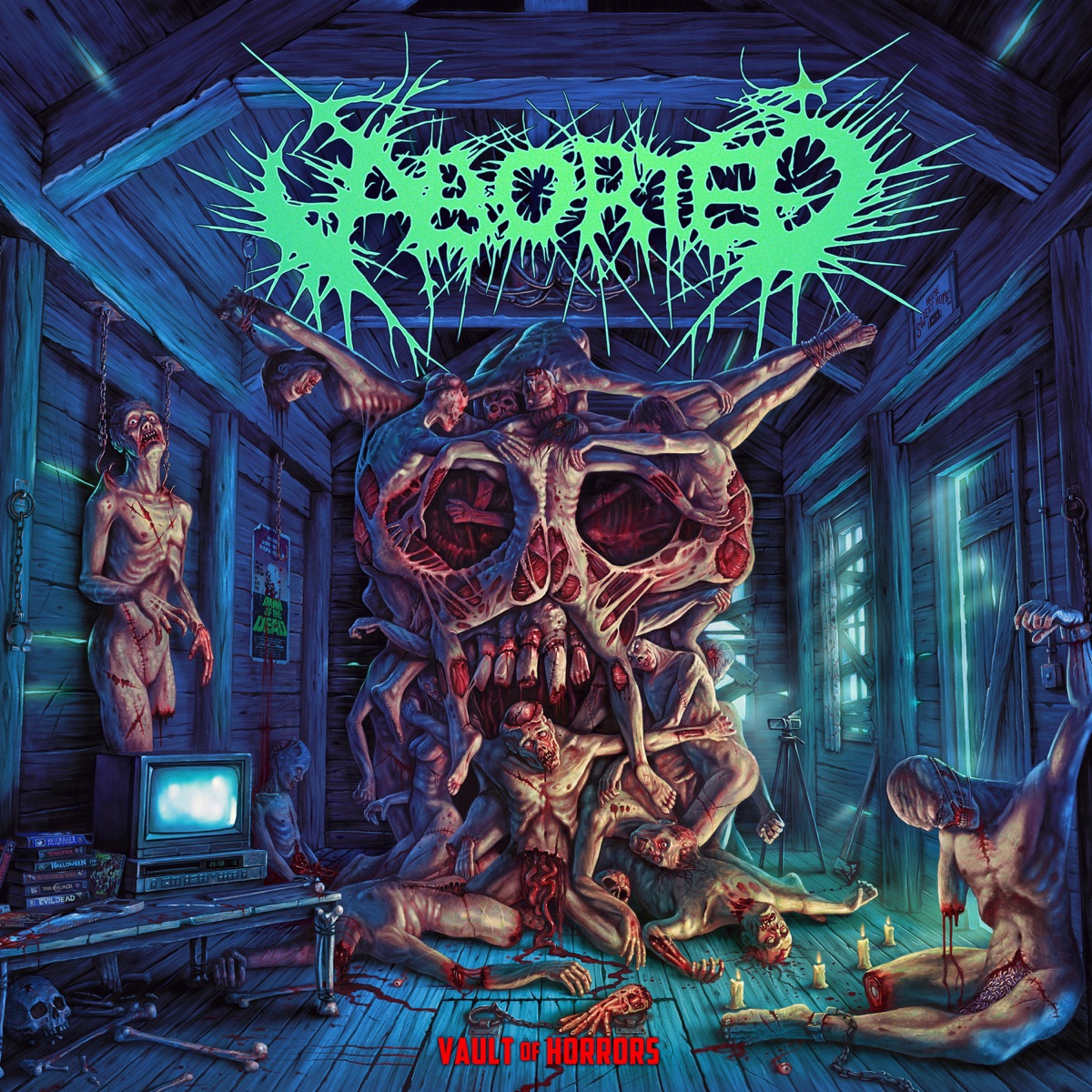 Vault Of Horrors (purple/black split LP in Gatefold) – Aborted