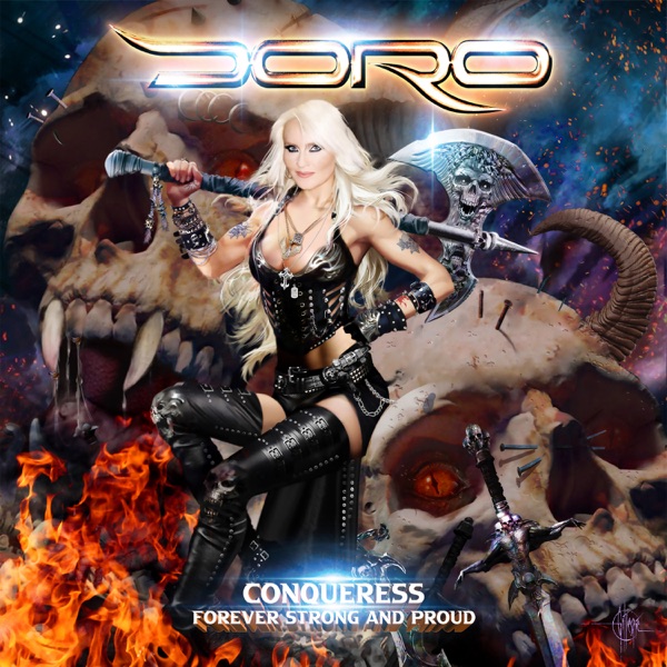 Conqueress - Forever Strong and Proud ( 2LP in gatefold with 2 inserts | Splatter white/black ) – Doro
